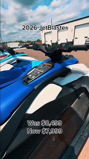 #FeatureFriday on this 2026 Yamaha JetBlaster with a new 💸PRICE DROP💸 from $8,499 to $7,999!