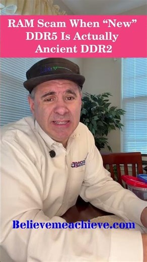 Did you know about the RAM Scam When “New” DDR5 Is Actually Ancient DDR2?