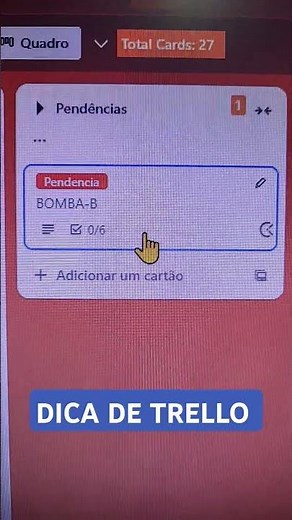 DICA DE TRELLO - CHECKLIST COM % #trello