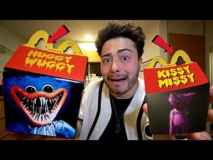 DO NOT ORDER HUGGY WUGGY AND KISSY MISSY HAPPY MEALS AT 3 AM!! (SCARY)