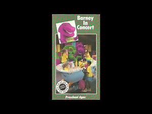 Barney & The Backyard Gang - I Love You (In Concert Audio Cassette Instrumental)