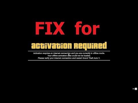 GTA 5 PC - ACTIVATION REQUIRED Error Fix