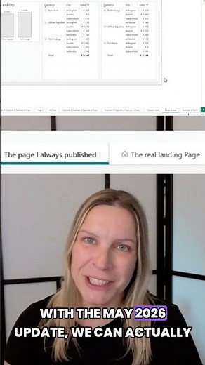 Set a Landing Page in Power BI (May 2026 Update)