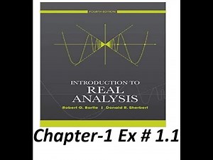 Solution to Real Analysis by Bartle 4th Ed. Chapter 1 - Ex # 1.1
