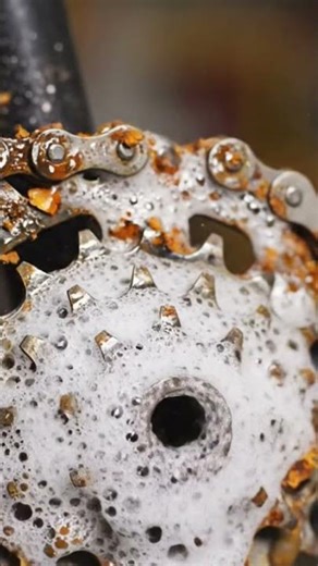 Chain Rust Removal #satisfying #shortvideo #shortfeed #virelshorts