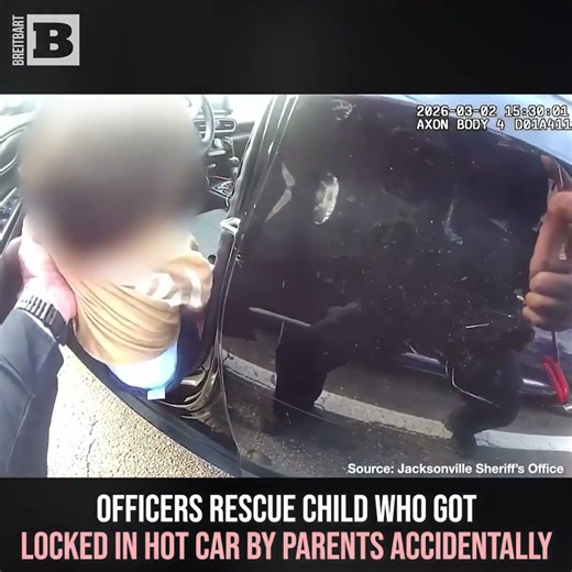Officers Rescue Child Who Got Locked In Hot Car by Parents Accidentally