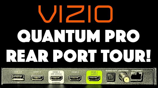 Vizio Quantum Pro 4K QLED TV – Hidden Ports You Need to See!