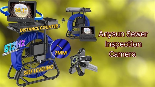 Eliminate Guesswork In Sewer Jobs – Anysun Sewer Inspection Camera – REVIEW