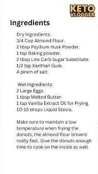 Deep-Fried Keto Donuts Recipe | Sugar-Free Low-Carb Dessert