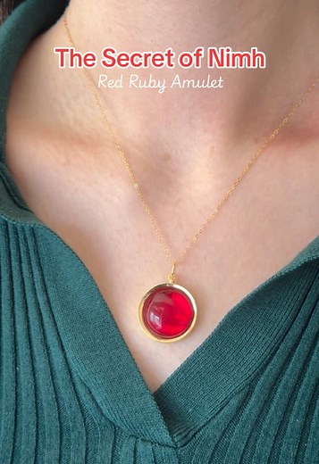 The Secret of NIMH Ruby Medallion: A Childhood Nostalgia Trip
