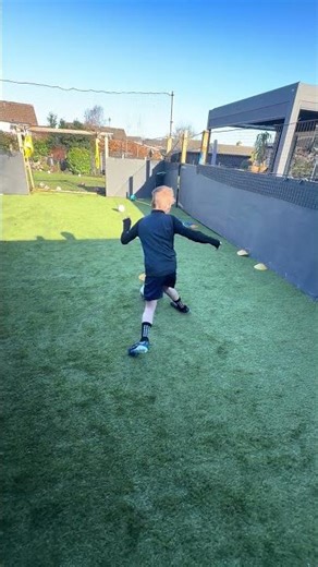 Elastico and weak foot finish #soccer #footballtraining # academy football ⚽️