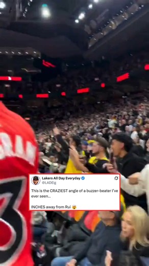 Crazy angle of Rui's game winner vs the Raptors🙌 (via @s_universal /IG) | NBA Memes