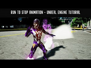 AAA Run to Stop Animation | Unreal Engine Tutorial
