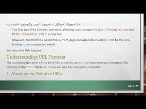 Understanding the Importance of Proper href Formatting in HTML Links