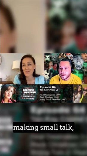 She Couldn't See for Hours During This Prosthetic Shoot #horror #behindthescenes #makeup