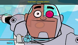 Guys look, a birdie! (HIGH EFFORT CYBORG) Mod for Friday Night Funkin' | FNF Mods