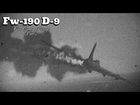 Fw190 D 9 Gun Cam Footage | War Thunder | WarBirds Archives | Echoes of Thunder | Part 2