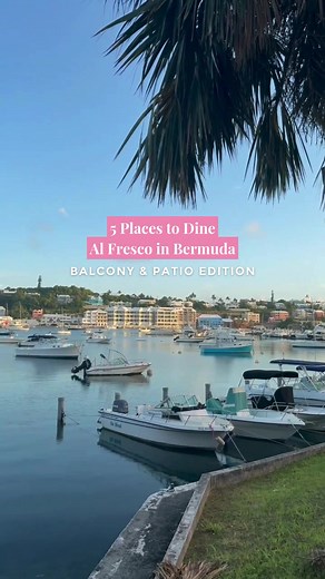 Discover Bermuda's Best Al Fresco Dining Spots