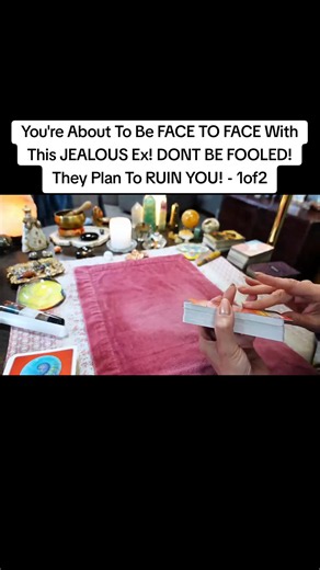 You're About To Be FACE TO FACE With This JEALOUS Ex! DONT BE FOOLED! They Plan To RUIN YOU! - 1of2 #tarotreading #trending #tarot #viral