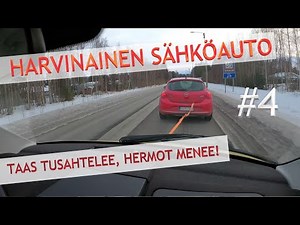 Harvinainen sähköauto - Osa 4 - Auto hyytyy ruuhkaan, hermot menee. Think City - Mieti vielä.