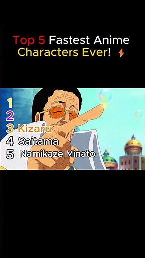 The Speed Kings of Anime! 🔥