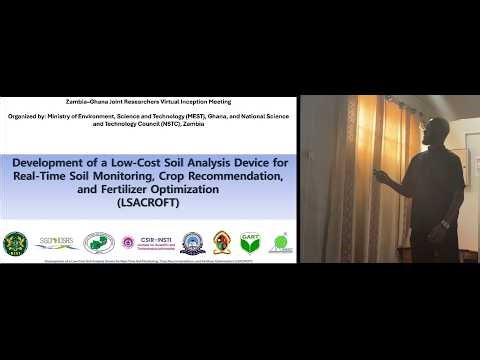 LSACROFT Workshop: Using the Soil Data Collection Device - Training by Elijah Santa