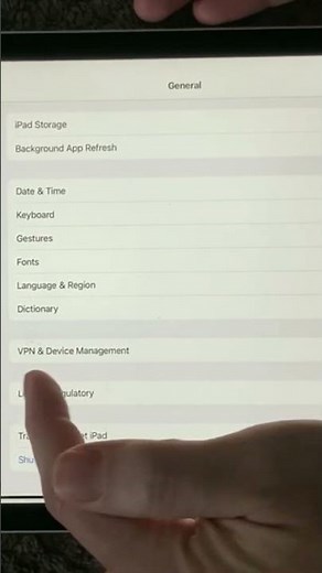iPad or iPhone WiFi Problem Disable VPN Connection #ipad #iphone #wifi #vpn #connect #help #howto