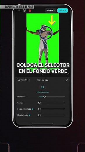 ¿Cómo eliminar un fondo verde? / How to remove green screen? | TUTORIAL CapCut APP 📲 #capcut #tips