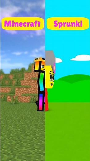 Minecraft VS Sprunki