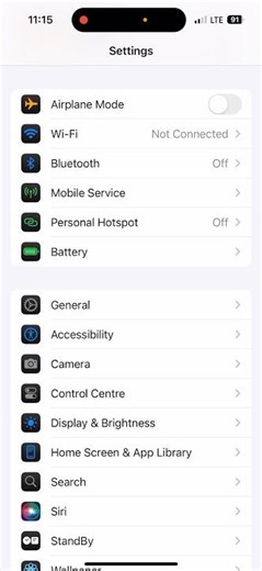 iPhone 📱 Reduce Motion Setting || #iphone #technology #tech #technicaljaat #trendingshorts