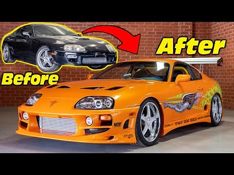 The Fast & Furious Supra Full Build In 26 Mins