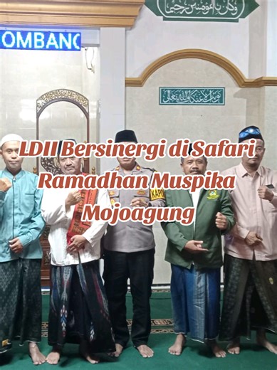 LDII Bersinergi di Safari Ramadan Muspika Mojoagung | Perkuat Kebersamaan Ulama dan Umaroh. Safari Ramadan Muspika Kecamatan Mojoagung digelar di Masjid Al Asri, Perum Mojoasri, Desa Mancilan, Kabupaten Jombang. Kegiatan ini dihadiri Camat Mojoagung Anjik Eko Saputro, S.H., M.Si., Kapolsek Mojoagung Kompol Yogas, unsur Muspika, MUI Mojoagung, MWC NU, Ketua PC LDII beserta jajaran, Babinsa, Bhabinkamtibmas, Kepala Desa Mancilan Atim Riduwan, serta perangkat desa dan masyarakat setempat. Momentum 