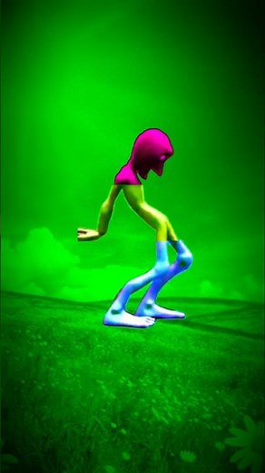 Dame tu cosita Green alien dance 😍#dance #colors #yt