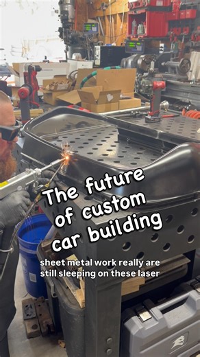 The future of sheet metal work and custom car building #welding #fabrication #bodywork