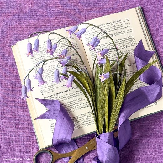 Crepe Paper Bluebell Video Tutorial