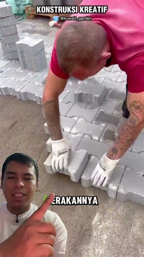 How to install paving block #construction #diy #home