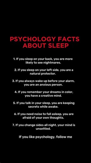 😴 7 Psychology Facts About Sleep That Will Surprise You!