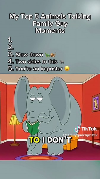 Animals Enhance Family Guy Show Experience