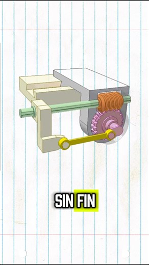 🔩 ¿Cómo un tornillo puede transformar un giro en un movimiento lineal tan preciso? Así funciona el tornillo sin fin, uno de los mecanismos más usados en la ingeniería mecánica. ⚙️ Cuando el eje gira, la rosca empuja una tuerca fija a lo largo del tornillo, generando desplazamiento controlado. Ese principio —un plano inclinado enrollado— permite multiplicar la fuerza y mover grandes cargas con un motor pequeño. Lo ves en elevadores, prensas, actuadores eléctricos y direcciones de autos. Simple,