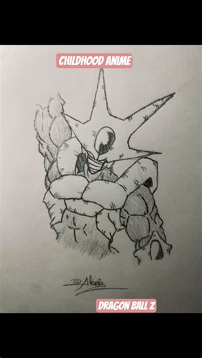 Hand-drawn Dragon Ball Z | Pure anime vibes