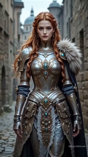 Countries as Warrior Queen - - @hybridblendsAI