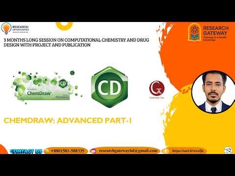 ChemDraw: Advanced Part-2 || Research Gateway 2026
