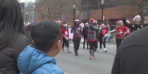 Annual holiday parade draws crowds to downtown Lexington
