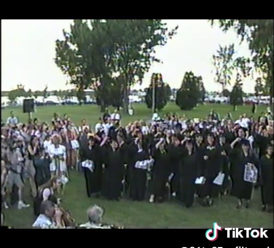 Class of 1996 Graduation #90sthrowback #schoolinthe90s #classof96 #CSJV #90skid
