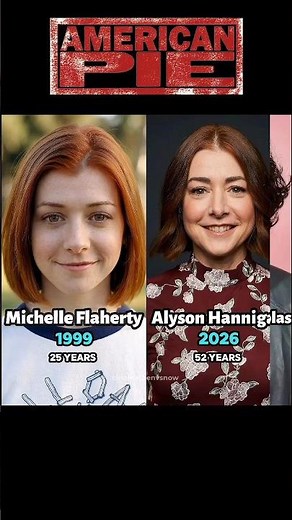American Pie Cast (1999 - 2026) THEN and NOW. #AmericanPie #cast #ThenAndNow
