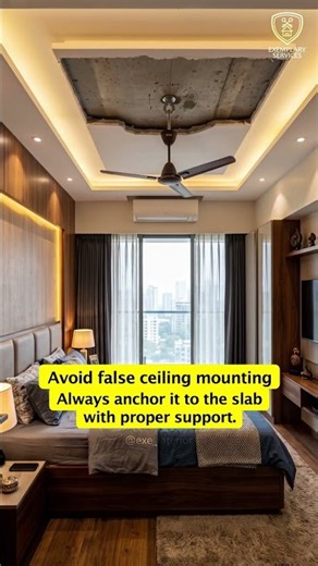 Fan Installation Mistakes Every Homeowner Should Avoid 🔥🔥 #fan #faninstallation
