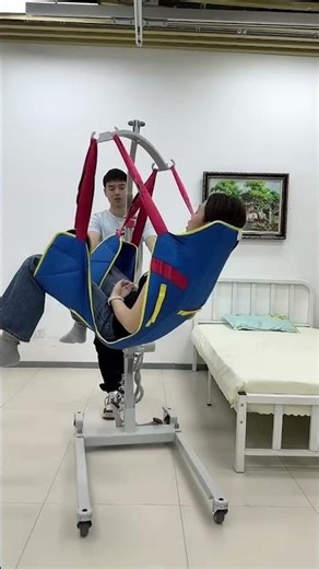 ▶️ Electric Patient Mobility Adjustable Full Body Lift Machine – lift without the strain ( # 2461 )