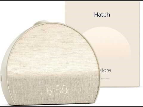 Hatch Restore 3 Alarm Clock Review | Sunrise Light & Sleep Sounds