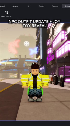 Exciting NPC Outfits Update and Joy Toy Reveal in Roblox!