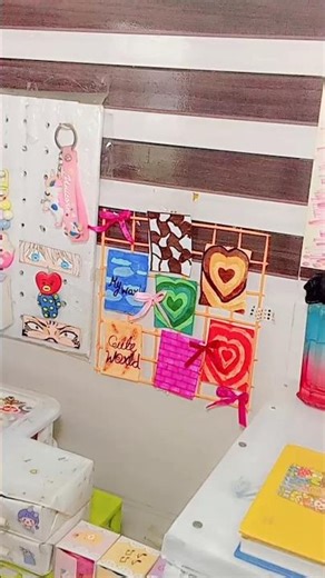 DIY Aesthetic Grid Makeover for Craft Corner ✨🎀